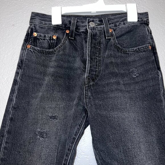 Levi's Women 501 Straight Leg Jeans - Picture 2 of 9